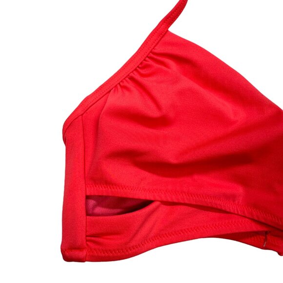 PINK Victoria's Secret Crisscross Front Swim Top (S) - Picture 3 of 8